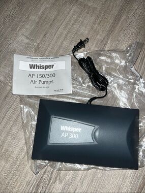 Whisper AP 300 Air Pump - Black